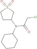 2-Chloro-N-cyclohexyl-N-(1,1-dioxothiolan-3-yl)acetamide