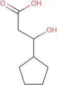 3-Cyclopentyl-3-hydroxypropanoic acid