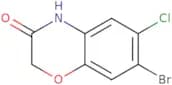 7-Bromo-6-chloro-3,4-dihydro-2H-1,4-benzoxazin-3-one