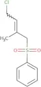 [(2E)-4-Chloro-2-methylbut-2-ene-1-sulfonyl]benzene