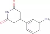 4-(3-Aminophenyl)piperidine-2,6-dione