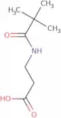 3-(2,2-Dimethylpropanamido)propanoic acid
