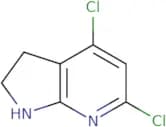 4,6-Dichloro-1H,2H,3H-pyrrolo[2,3-b]pyridine