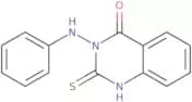 3-(Phenylamino)-2-sulfanyl-3,4-dihydroquinazolin-4-one