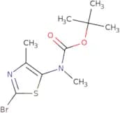tert-Butyl N-(2-bromo-4-methyl-1,3-thiazol-5-yl)-N-methylcarbamate