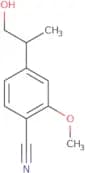 4-(1-Hydroxypropan-2-yl)-2-methoxybenzonitrile
