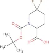 1-[(tert-butoxy)carbonyl]-5,5-difluoropiperidine-2-carboxylic acid