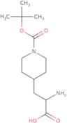 2-Amino-3-[1-(tert-butoxycarbonyl)piperidin-4-yl]propanoic acid