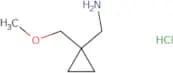 (1-Methoxymethyl-cyclopropyl)-methyl-amine hydrochloride