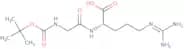 Boc-Gly-Arg-OH
