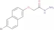 2-[(6-Bromo-2-naphthyl)oxy]acetohydrazide