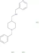 N-[(1-Benzylpiperidin-4-yl)methyl]-N-(pyridin-3-ylmethyl)amine trihydrochloride