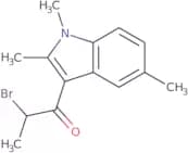 2-Bromo-1-(1,2,5-trimethyl-1H-indol-3-yl)propan-1-one