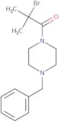 1-Benzyl-4-(2-bromo-2-methylpropanoyl)piperazine