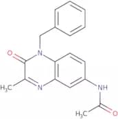 N-(1-Benzyl-3-methyl-2-oxo-1,2-dihydroquinoxalin-6-yl)acetamide