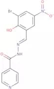 N'-[(1E)-(3-Bromo-2-hydroxy-5-nitrophenyl)methylene]isonicotinohydrazide