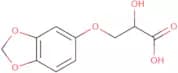 3-(1,3-Benzodioxol-5-yloxy)-2-hydroxypropanoic acid