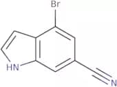 4-Bromo-1H-indole-6-carbonitrile