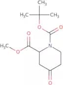 1-tert-Butyl 2-methyl 4-oxopiperidine-1,2-dicarboxylate