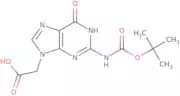 N2-Boc-guanine-9-acetic acid
