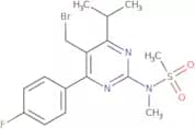 5-(Bromomethyl)-4-(4-fluorophenyl)-6-isopropyl-2-[methyl(methylsulfonyl)amino]pyrimidine