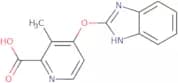 4-[(1H-Benzimidazol-2-yl)oxy]-3-methyl-2-pyridinecarboxylic acid