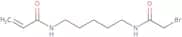 N-(5-Bromoacetamidylpentyl) acrylamide