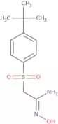 1-((4-(tert-Butyl)phenyl)sulfonyl)-2-(hydroxyimino)eth-2-ylamine