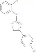 (4-(4-bromophenyl)(2,5-thiazolyl))(2-chlorophenyl)amine