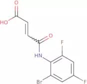 3-(N-(2-bromo-4,6-difluorophenyl)carbamoyl)prop-2-enoic acid