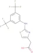 2-(4-((3,5-bis(Trifluoromethyl)phenyl)amino)-3,5-thiazolyl)acetic acid