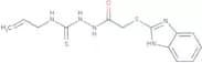 1-(2-(Benzimidazol-2-ylthio)acetyl)-4(prop-2-enyl)thiosemicarbazide