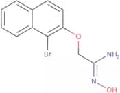2-[(1-Bromo-2-naphthalenyl)oxy]-N-hydroxyethanimidamide
