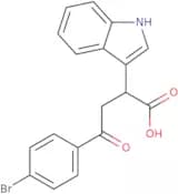 4-(4-Bromophenyl)-2-indol-3-yl-4-oxobutanoic acid