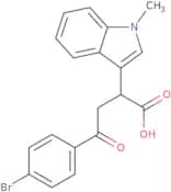 4-(4-Bromophenyl)-2-(1-methylindol-3-yl)-4-oxobutanoic acid