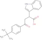 4-(4-(tert-Butyl)phenyl)-2-indol-3-yl-4-oxobutanoic acid
