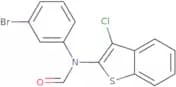 N-(3-bromophenyl)(3-chlorobenzo[b]thiophen-2-yl)formamide