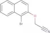 2-(1-Bromo-2-naphthyloxy)ethanenitrile