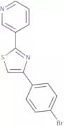 4-(4-bromophenyl)-2-(3-pyridyl)-1,3-thiazole