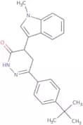 3-(4-(tert-butyl)phenyl)-5-(1-methylindol-3-yl)-1H,4H,5H-1,2-diazin-6-one