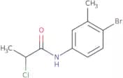 N-(4-Bromo-3-methylphenyl)-2-chloropropanamide