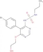 N-[5-(4-Bromophenyl)-6-(2-hydroxyethoxy)-4-pyrimidinyl]-N′-propylsulfamide