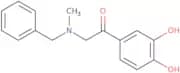 2-(Benzylmethylamino)-3',4'-dihydroxyacetophenone