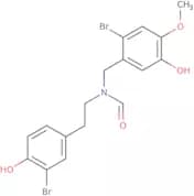 N-(3-Bromo-4-hydroxyphenethyl)-N-(2-bromo-5-hydroxy-4-methoxybenzyl)formamide