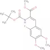 2-[(tert-Butoxycarbonyl)amino]-3-(2-fluoro-4,5-dimethoxyphenyl)-2-propanoic acid methyl ester