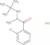 2-(tert-Butylamino)-2'-chloropropiophenone hydrochloride