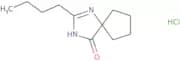2-n-Butyl-1,3-diaza-spiro[4,4]non-1-en-4-one HCl