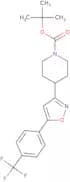 N-Boc 4-(5-(4-(Trifluoromethyl)Phenyl) Isoxazol-3-Yl)Piperidine