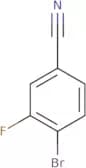 4-Bromo-3-fluorobenzonitrile