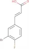 3-Bromo-4-fluorocinnamic acid